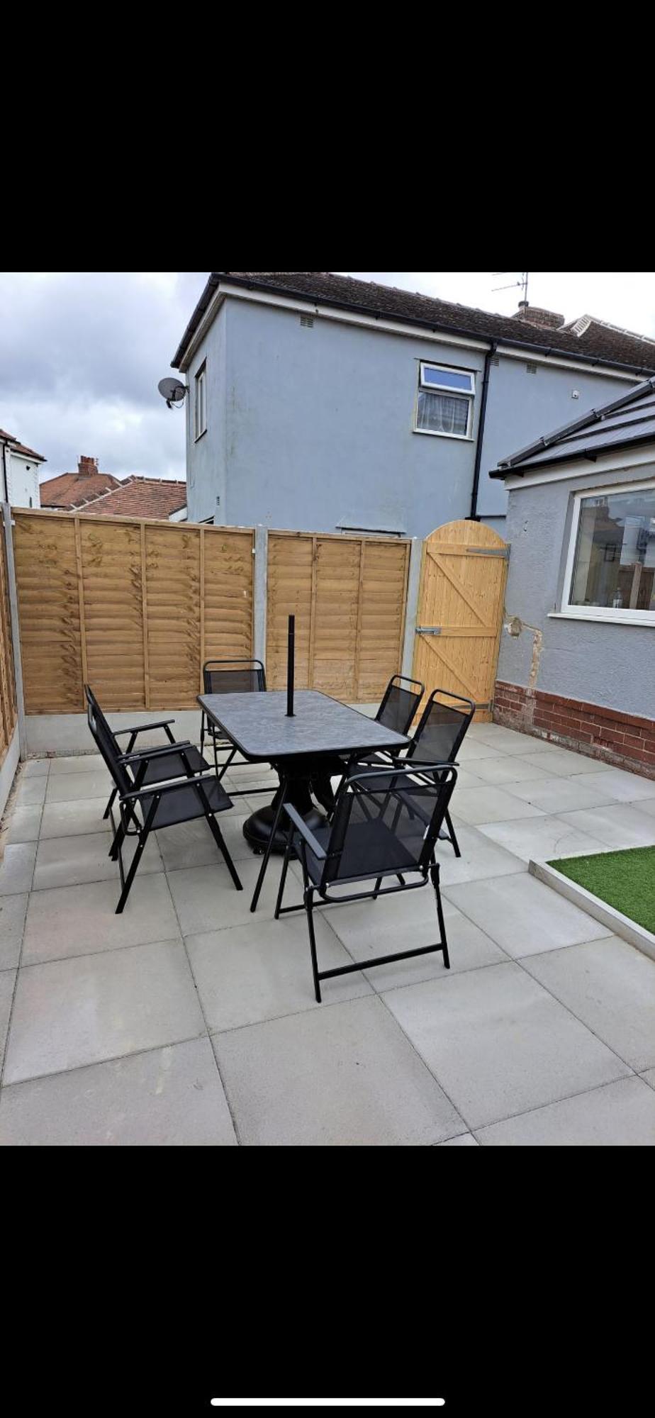 Wave Stays - Ground Floor Apartment - Outside Seating Area Cleveleys Ngoại thất bức ảnh