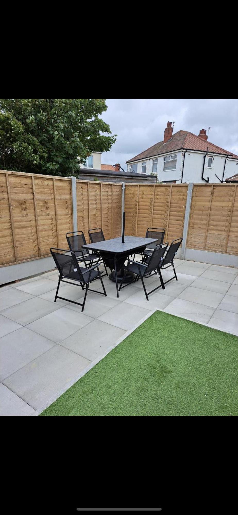 Wave Stays - Ground Floor Apartment - Outside Seating Area Cleveleys Ngoại thất bức ảnh